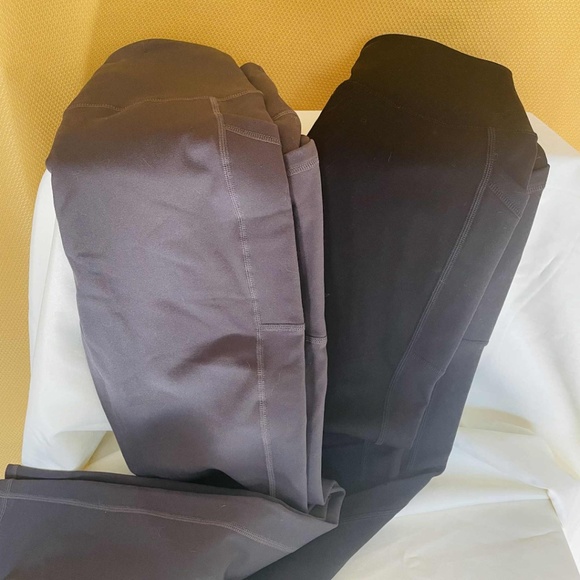 Amazon Leggings Workout Pockets Lined Pants Joggers S - Picture 1 of 5